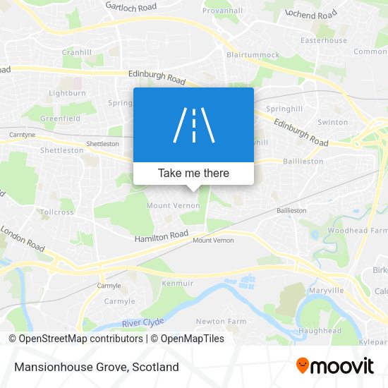 Mansionhouse Grove map