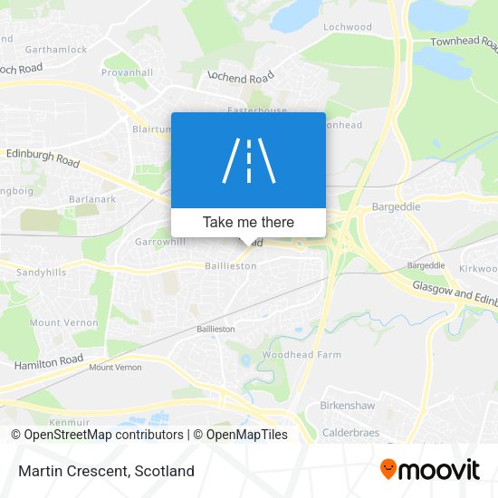 Martin Crescent map