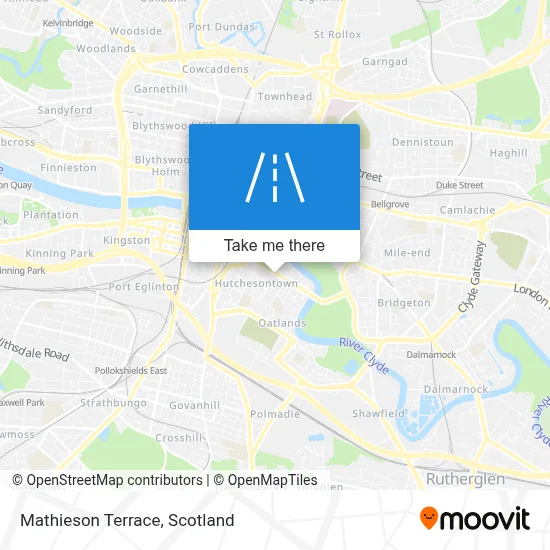 Mathieson Terrace map