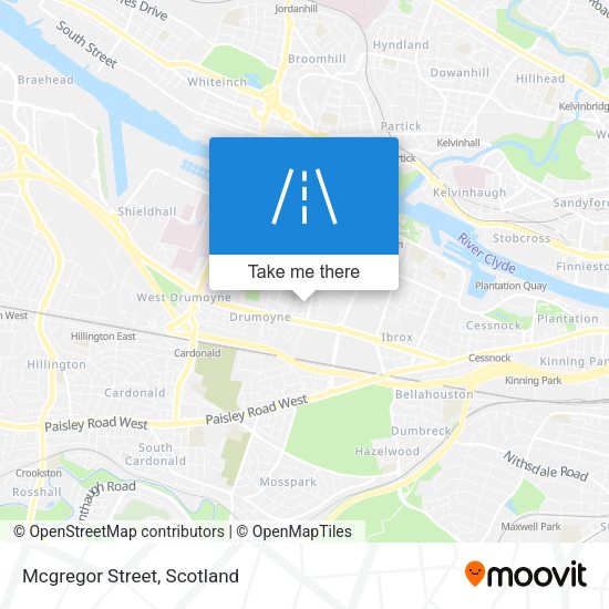Mcgregor Street map
