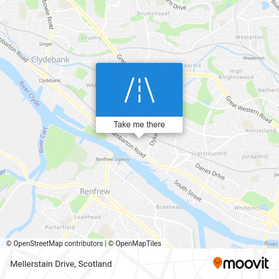 Mellerstain Drive map