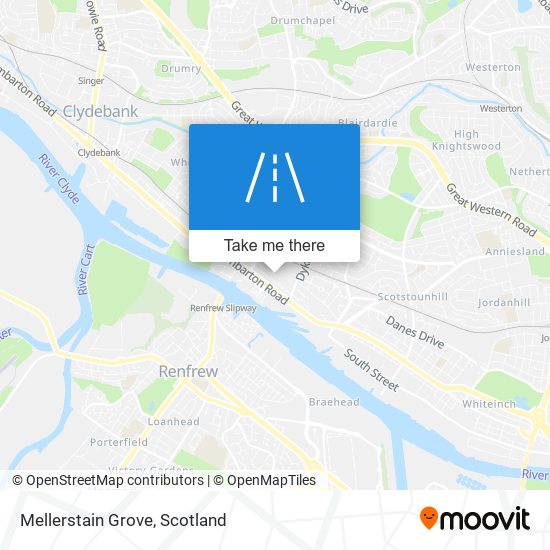 Mellerstain Grove map