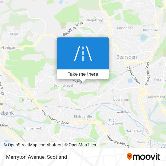 Merryton Avenue map