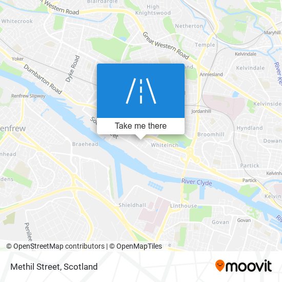 Methil Street map