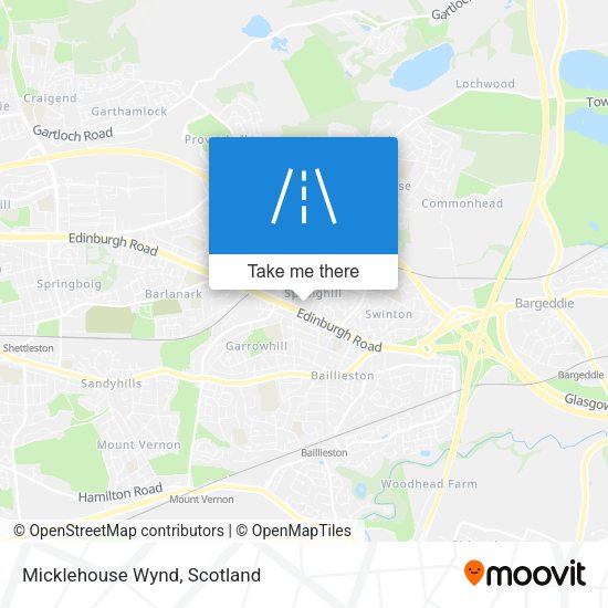 Micklehouse Wynd map