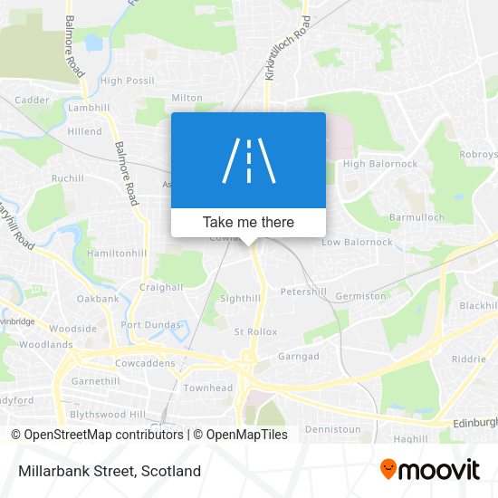 Millarbank Street map
