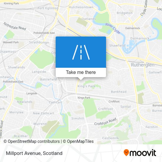Millport Avenue map