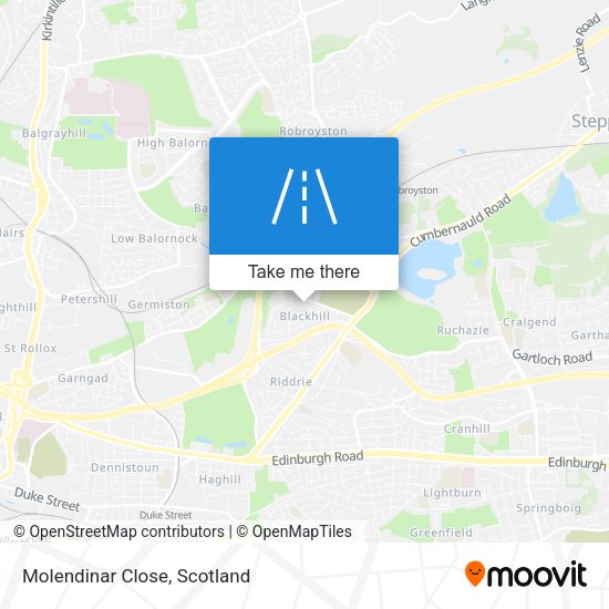 Molendinar Close map