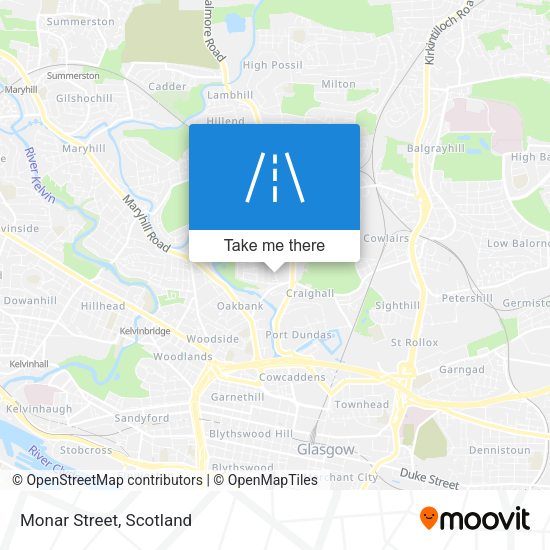 Monar Street map