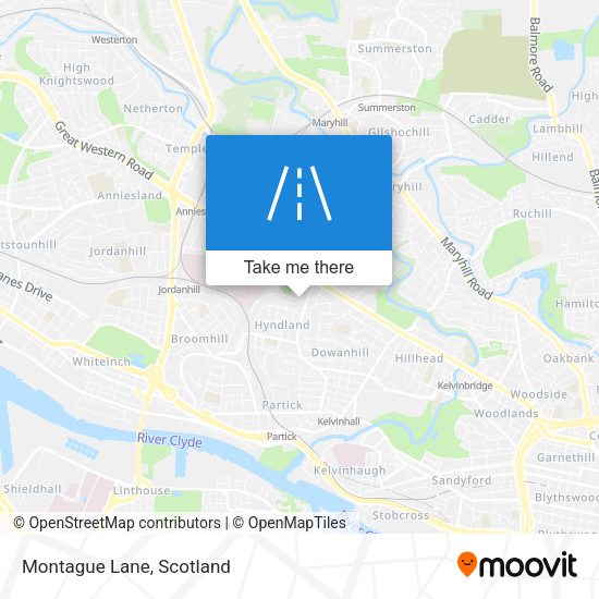 Montague Lane map