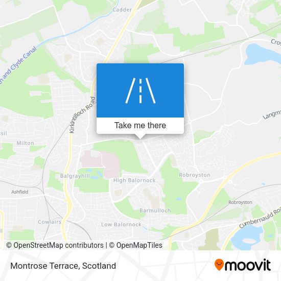 Montrose Terrace map