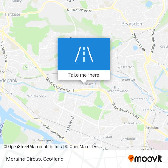 Moraine Circus map