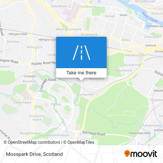 Mosspark Drive map