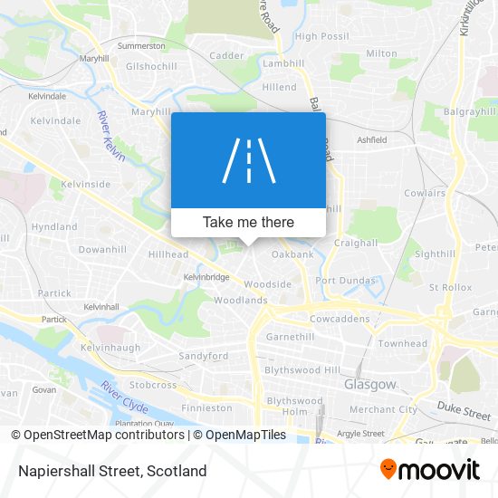 Napiershall Street map