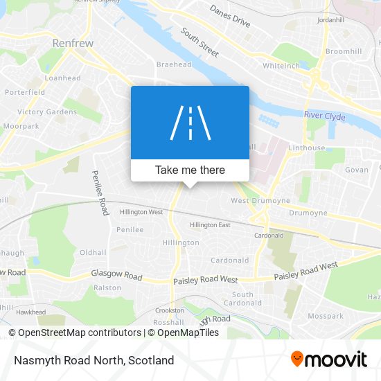 Nasmyth Road North map