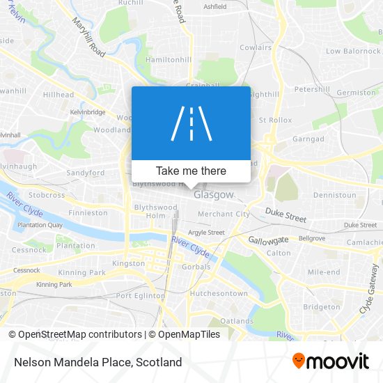 Nelson Mandela Place map