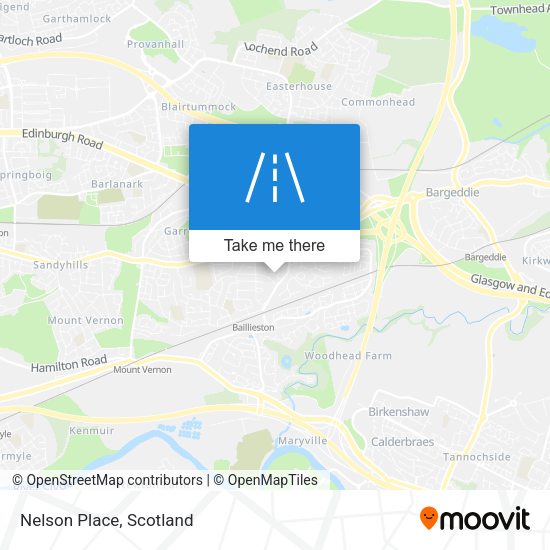 Nelson Place map