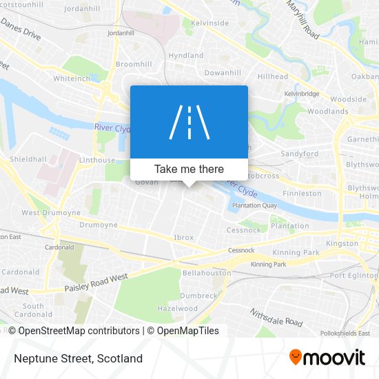 Neptune Street map