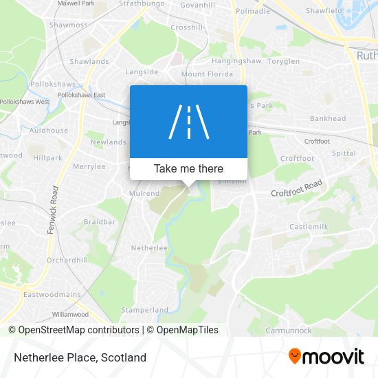 Netherlee Place map