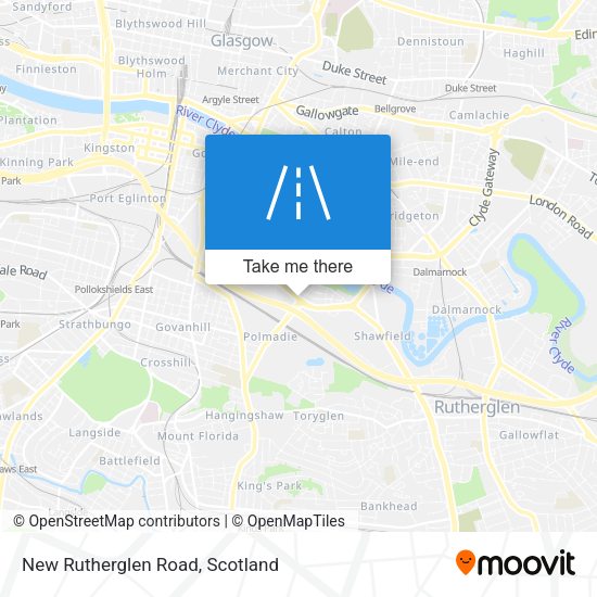 New Rutherglen Road map