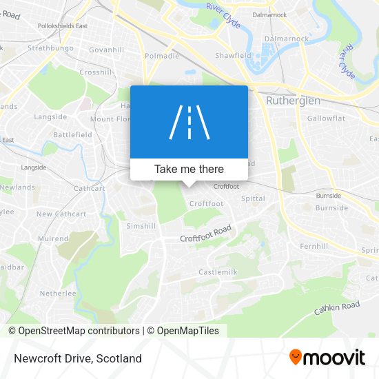 Newcroft Drive map