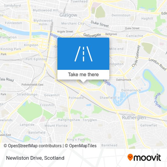 Newliston Drive map