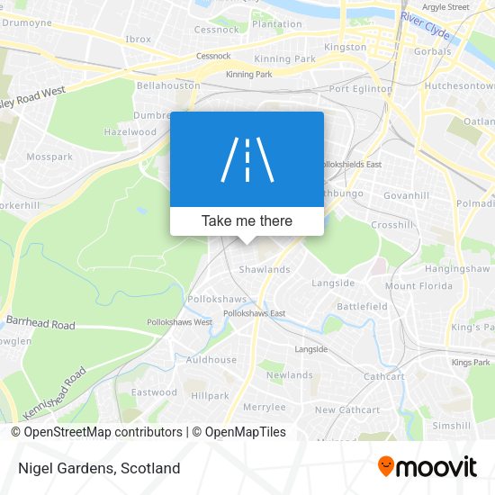 Nigel Gardens map