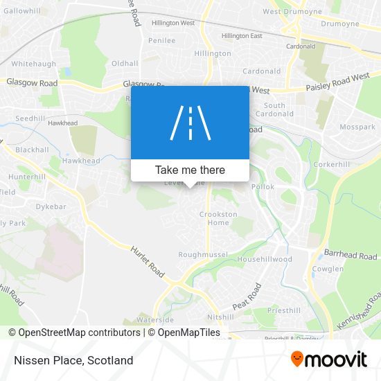 Nissen Place map