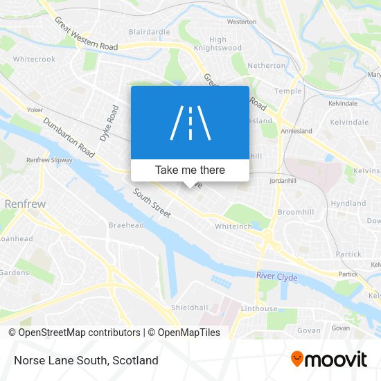 Norse Lane South map