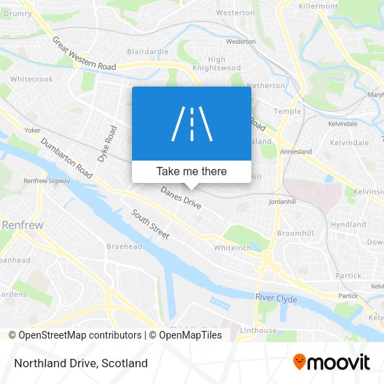 Northland Drive map