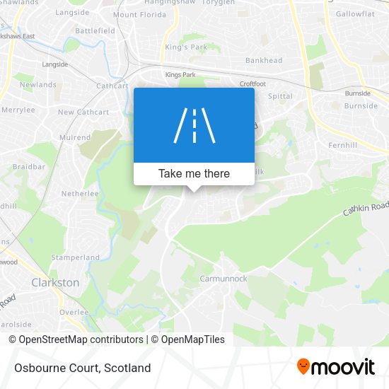 Osbourne Court map
