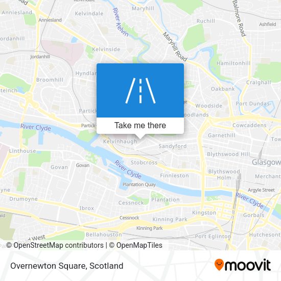 Overnewton Square map