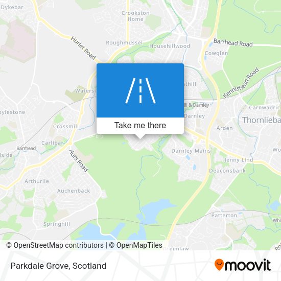 Parkdale Grove map