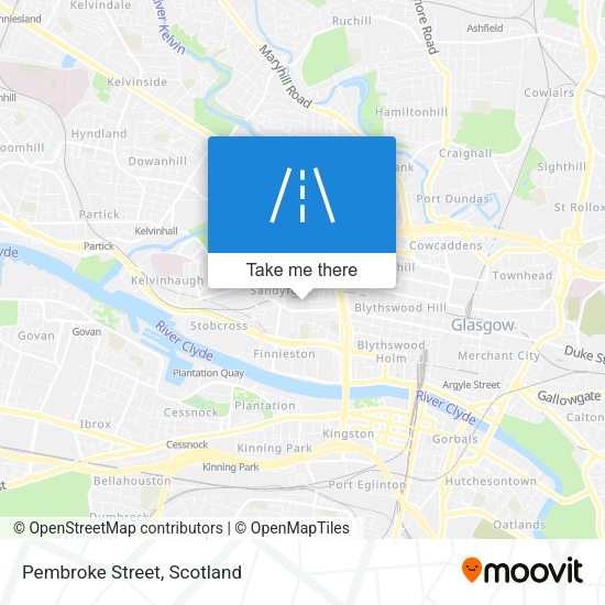 Pembroke Street map