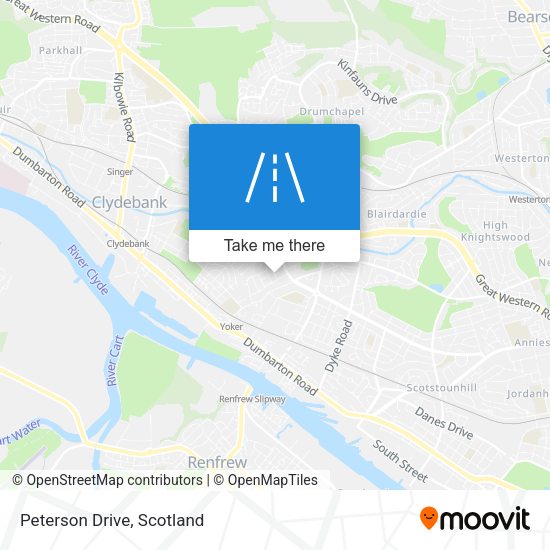 Peterson Drive map