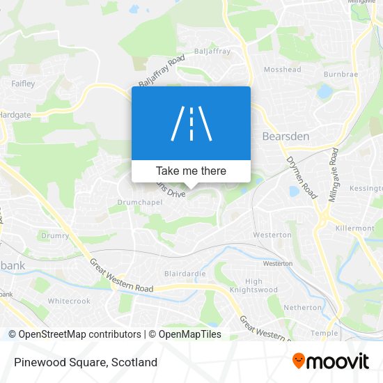 Pinewood Square map