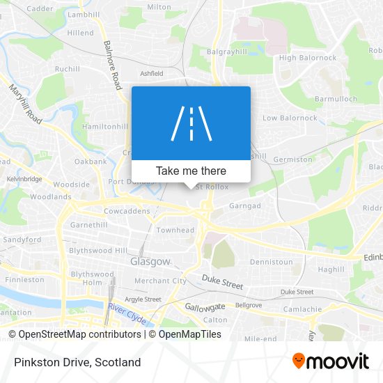 Pinkston Drive map