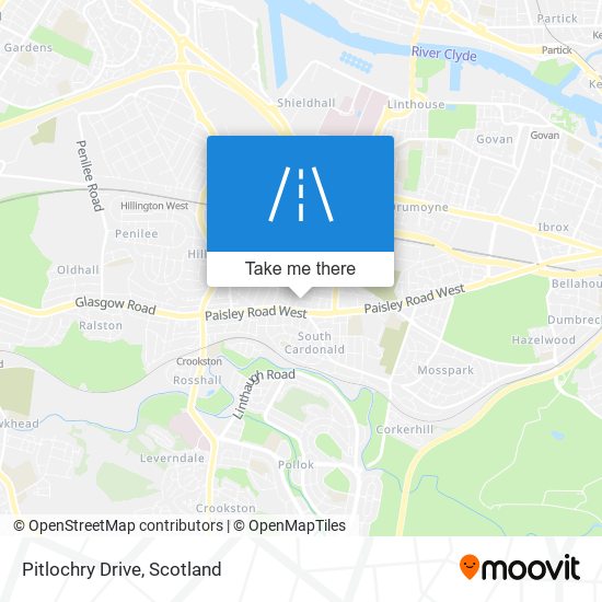 Pitlochry Drive map