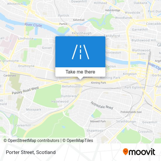 Porter Street map