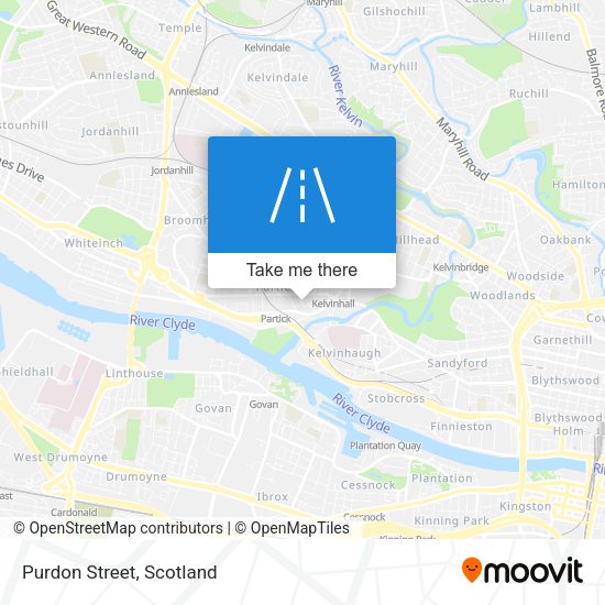 Purdon Street map