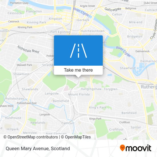 Queen Mary Avenue map