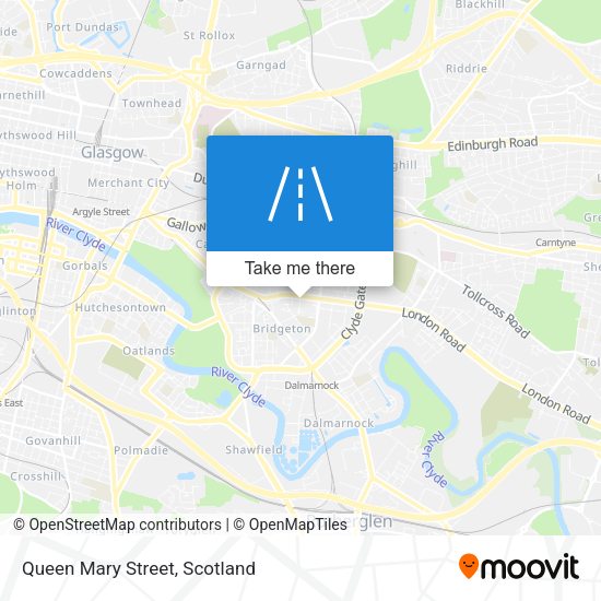 Queen Mary Street map