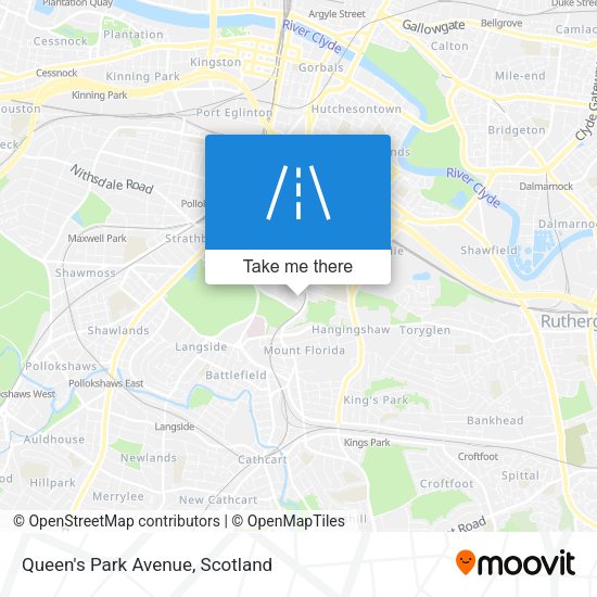 Queen's Park Avenue map
