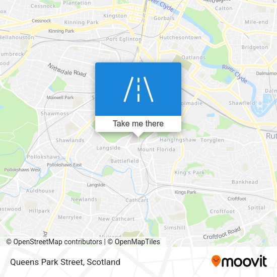 Queens Park Street map