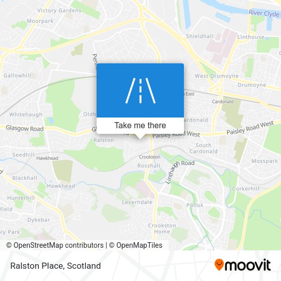 Ralston Place map