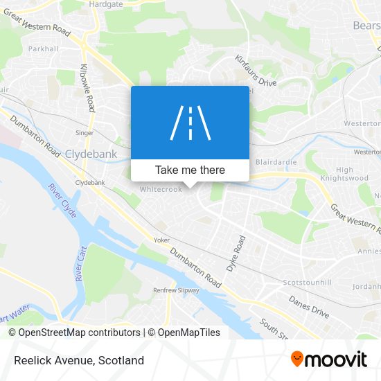 Reelick Avenue map