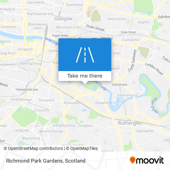 Richmond Park Gardens map