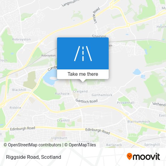 Riggside Road map