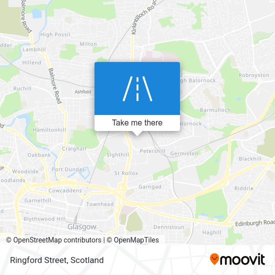 Ringford Street map