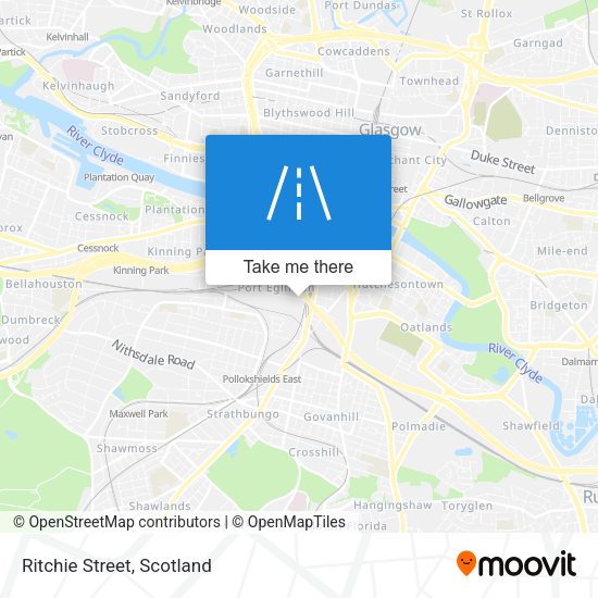 Ritchie Street map
